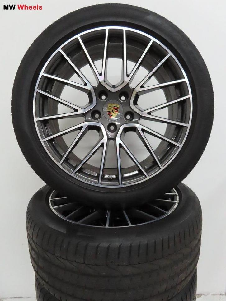 Porsche 21 inch Origineel velgen Cayenne SUV met zomerbanden, Autos : Pièces & Accessoires, Pneus & Jantes, Pneus et Jantes, Pneus été