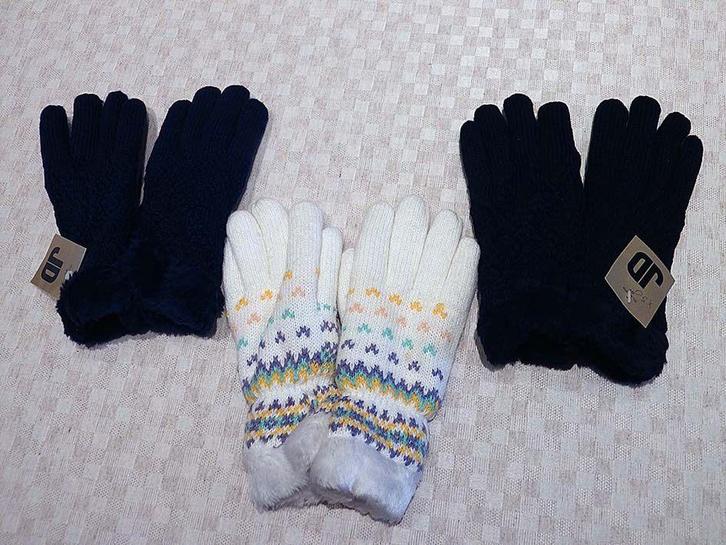 Warme Dameshandschoenen: €.5,00/paar, Kleding | Dames, Mutsen, Sjaals en Handschoenen, Nieuw, Handschoenen, Ophalen