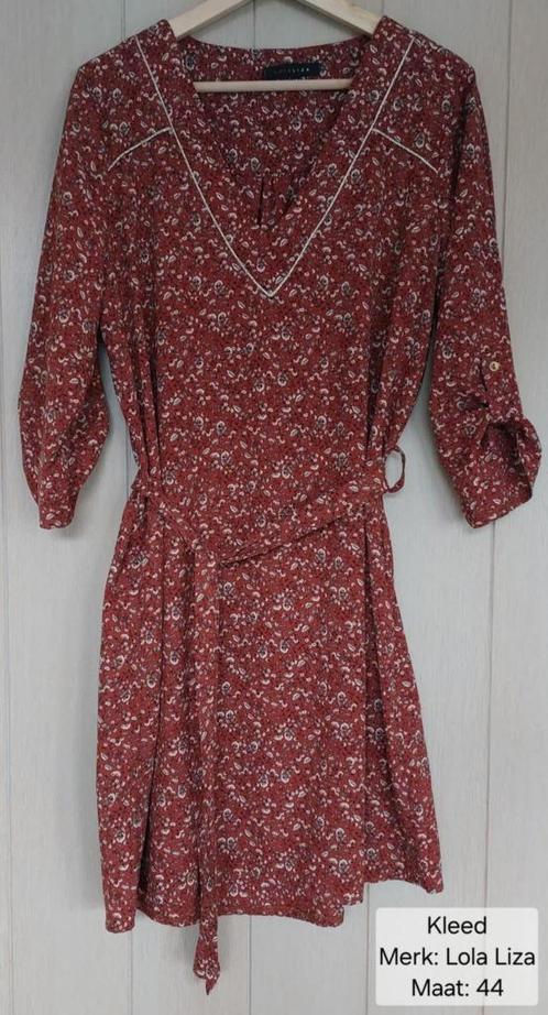 Kleed dames: Lola Liza maat 44 (NIEUW), Kleding | Dames, Jurken, Maat 42/44 (L), Bruin, Ophalen of Verzenden