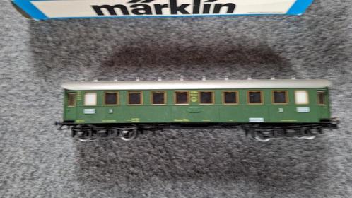 Märklin 4136 personenwagen 3ekl DRG, Hobby en Vrije tijd, Modeltreinen | H0, Zo goed als nieuw, Wagon, Wisselstroom, Märklin, Ophalen