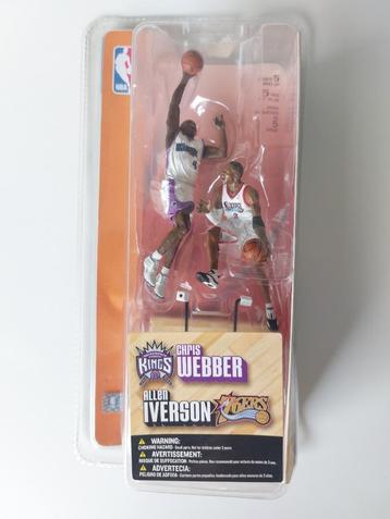 McFarlane NBA figures Iverson en Webber 2-pack