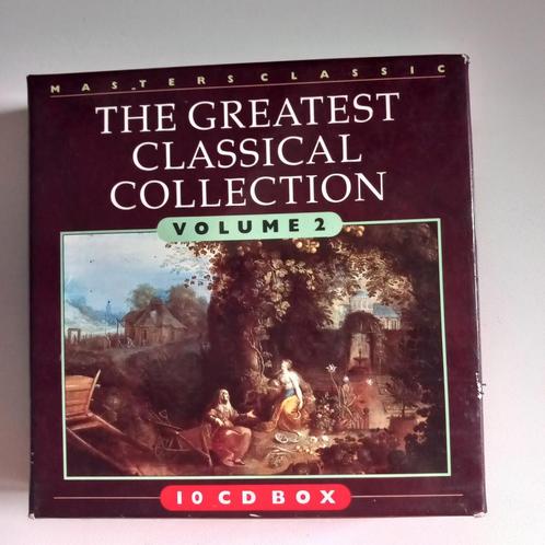 The greatest classical collection  volume 2. 10 cd-box., Cd's en Dvd's, Vinyl | Klassiek, Zo goed als nieuw, Ophalen
