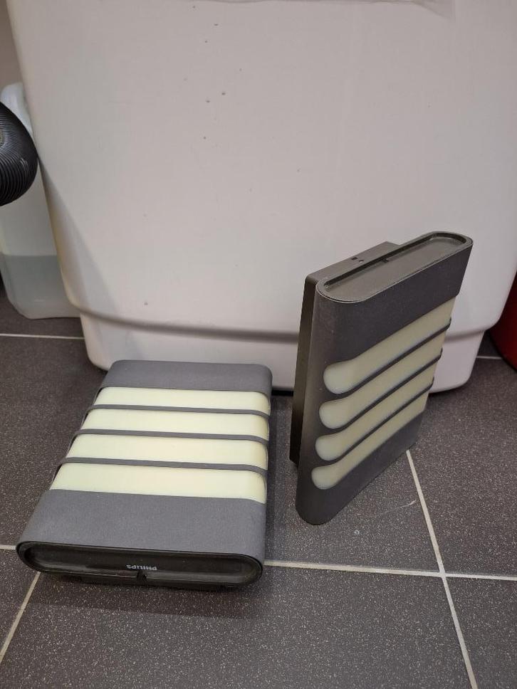 Philips buitenlampen - set van 2 moderne lampen, Tuin en Terras, Buitenverlichting, Gebruikt, Wandlamp, Kunststof, Minder dan 50 watt