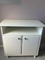 Wit dressoir, keuken of badkamer of slaapkamer, Ophalen, Minder dan 50 cm, Overige typen, Zo goed als nieuw