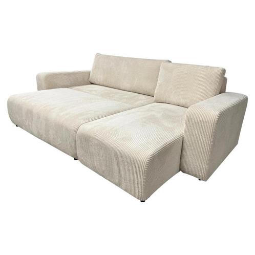 DF Goya Hoeksalon in stof 245cm/140cm beige kleur + Levering, Huis en Inrichting, Zetels | Zetels, Nieuw, Stof, Ophalen of Verzenden