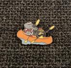 PIN - BABAR - ZEPHIR LE SINGE - BRUNHOFF - KAJAK, Verzenden, Gebruikt, Figuurtje, Speldje of Pin