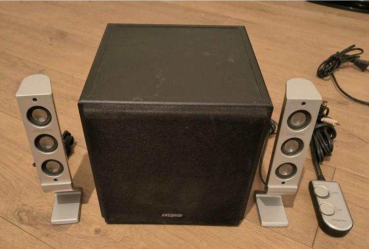 Creative Labs I-Trigue 3200, Computers en Software, Pc speakers, Gebruikt, Ophalen