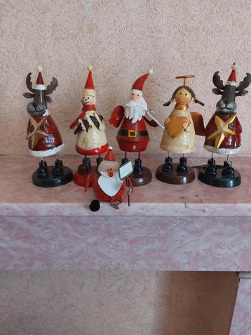 Décoration Noël : figurines en métal, Divers, Enlèvement ou Envoi, Comme neuf