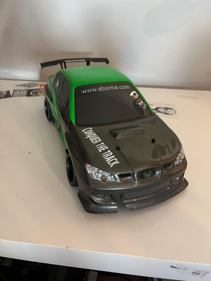 Rc drift auto, Hobby en Vrije tijd, Modelbouw | Radiografisch | Auto's, Zo goed als nieuw, Ophalen of Verzenden