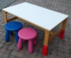 tafeltje met 2 zitjes, Kinderen en Baby's, Kinderspulletjes, Zo goed als nieuw, Ophalen