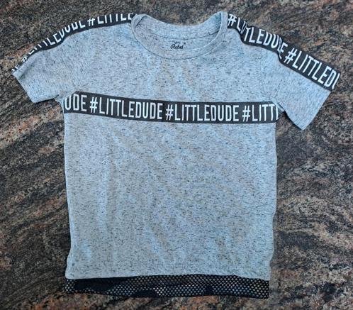 T-shirt gris #littledude t 92, Enfants & Bébés, Vêtements enfant | Taille 92, Comme neuf, Garçon, Chemise ou À manches longues