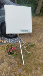 Volautomatische schotelantenne Travelvision R7, Audio, Tv en Foto, Schotelantennes, Ophalen, Zo goed als nieuw, (Schotel)antenne