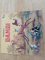 Walt Disney's, verhaal van Bambi, Cd's en Dvd's, Vinyl | Wereldmuziek, Ophalen, Gebruikt