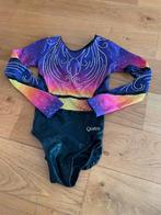 Tunique justaucorps de gym Quatro ASM, Sport en Fitness, Turnen, Ophalen, Paars, Nieuw, Maat 36 t/m 42
