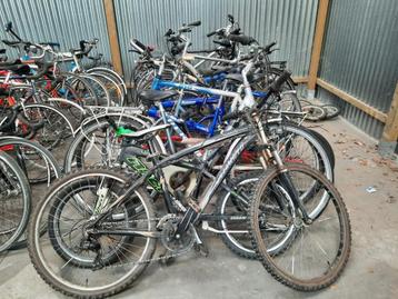 27 Koersfietsen/ ATB/BMX/ Heren/damesfietsen op te knappen, Enlèvement, Utilisé, 28 pouces, Autres marques