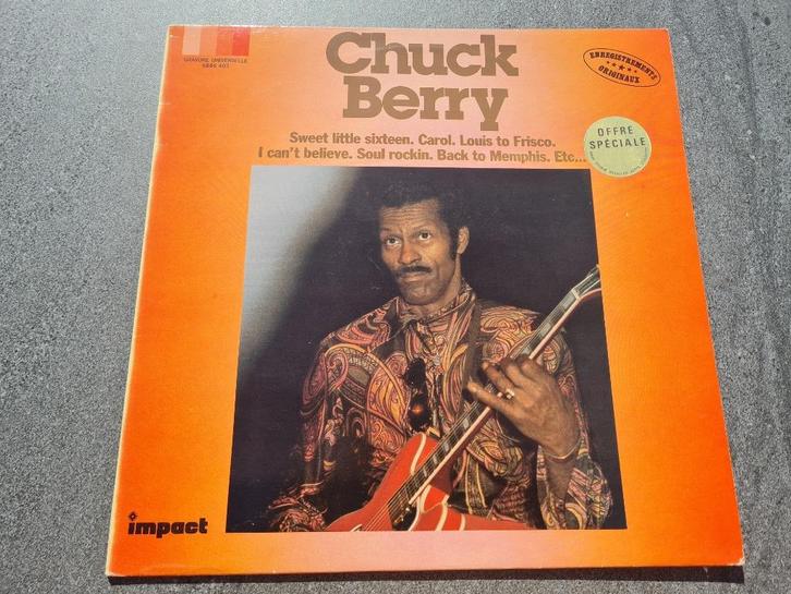LP - Chuck Berry - impact, CD & DVD, Vinyles | Rock, Enlèvement ou Envoi
