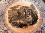 Lot de 12 assiettes BOCH parlantes dessert Napoléon, Huis en Inrichting, Keuken | Servies, Ophalen, Zo goed als nieuw