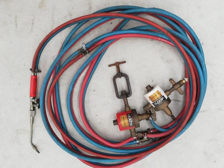 Gloor Lilliput 39 lasbrander met ontspanners, Doe-het-zelf en Bouw, Gereedschap | Lasapparaten, Gebruikt, Ophalen of Verzenden