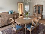 Eetplaats met de hand gesculpteerd, Huis en Inrichting, Complete eetkamers, Ophalen, Zo goed als nieuw