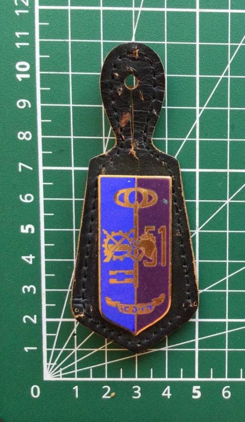 Borstzakhanger 33: 51 Bn Log, Verzamelen, Militaria | Algemeen, Landmacht, Embleem of Badge, Verzenden