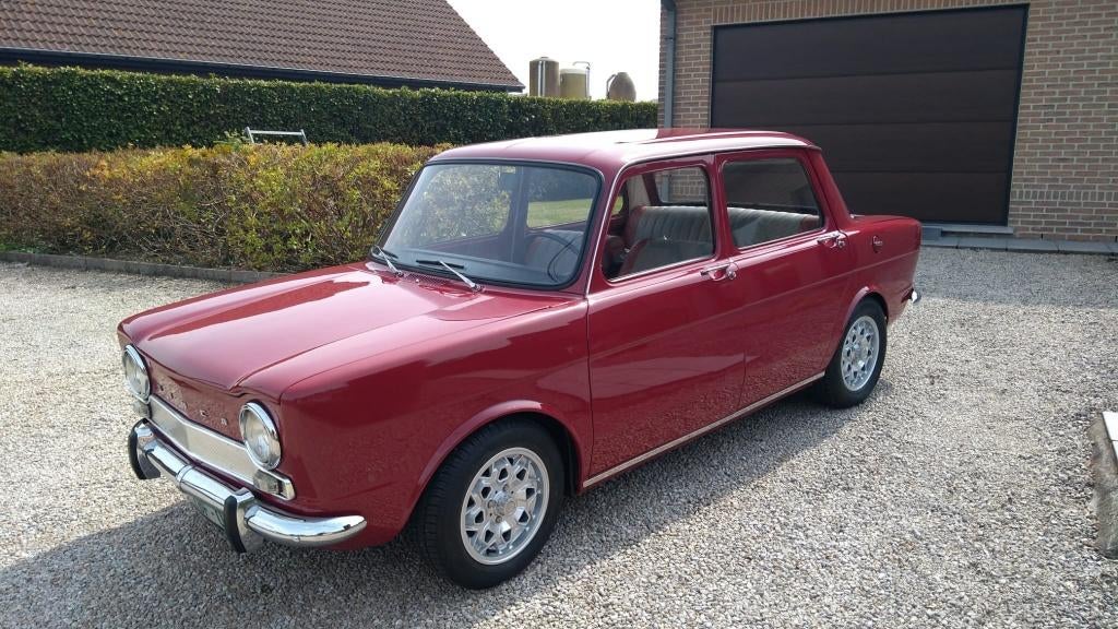 Simca 1000 LS 1967, Autos, Oldtimers & Ancêtres, Particulier, Autres marques, Essence, Autre carrosserie, 5 portes, Boîte manuelle