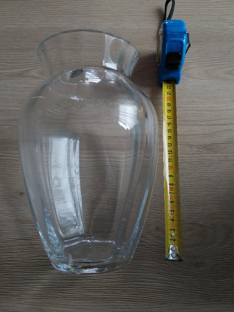 Glazen vaas 20cm, Ophalen, Overige kleuren, Minder dan 50 cm, Glas