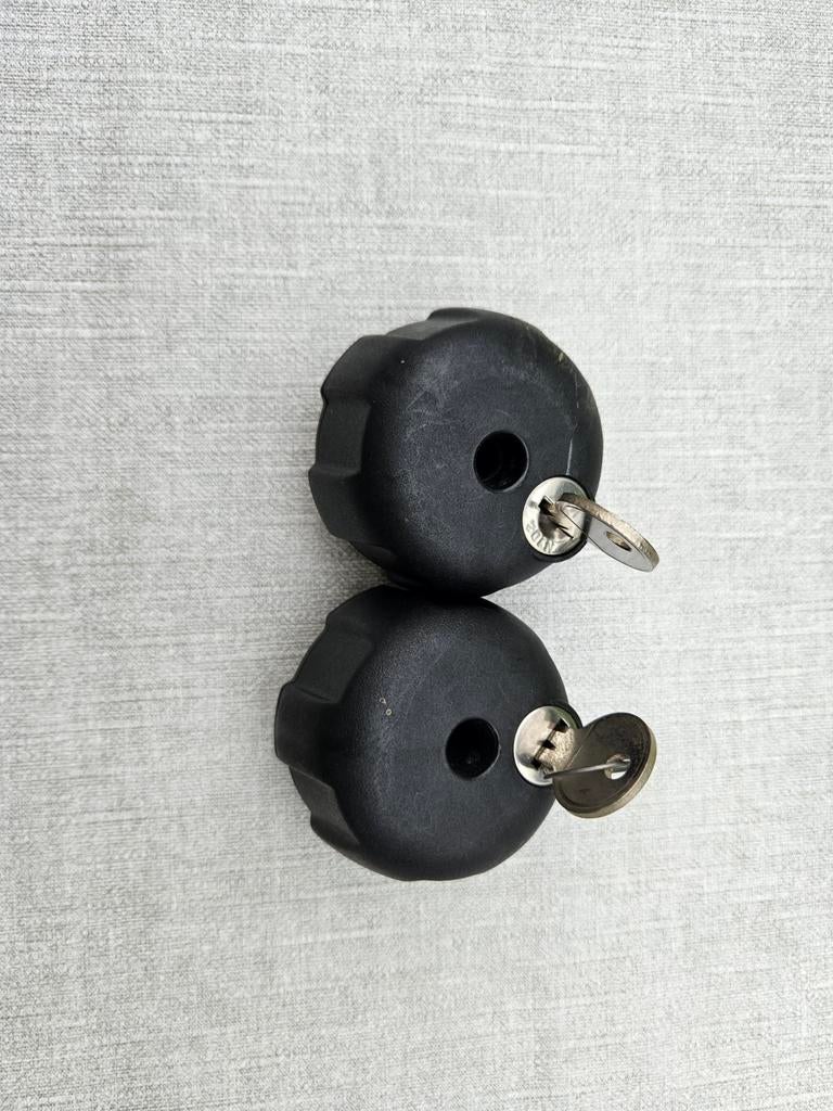 Cadran Thule avec serrure - Lot de 2 pour porte-vélos, Enlèvement