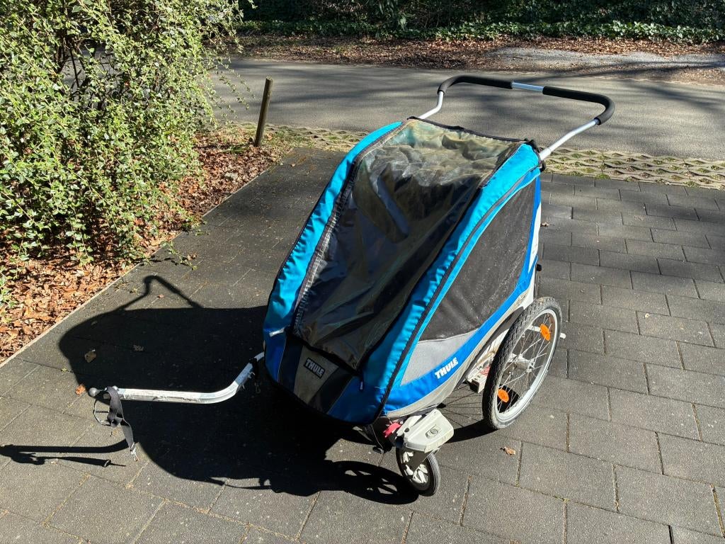 Fietskar Thule Chariot Corsaire 2, Vélos & Vélomoteurs, Accessoires vélo | Remorques, Utilisé, Remorque pour enfant, 40 à 60 kg