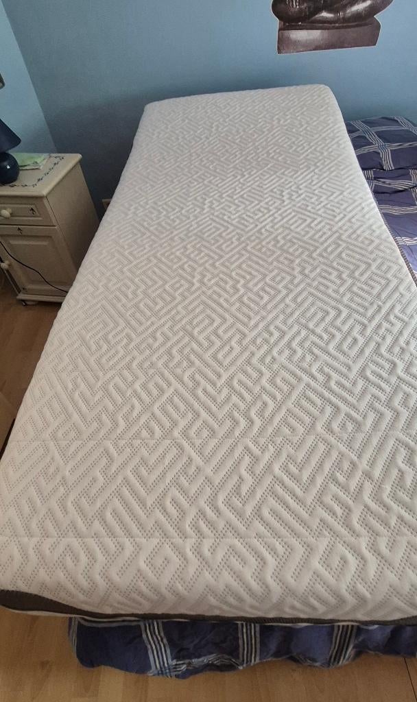 2 Matelas Lattoflex, Ophalen, 90 cm, Eenpersoons, Zo goed als nieuw