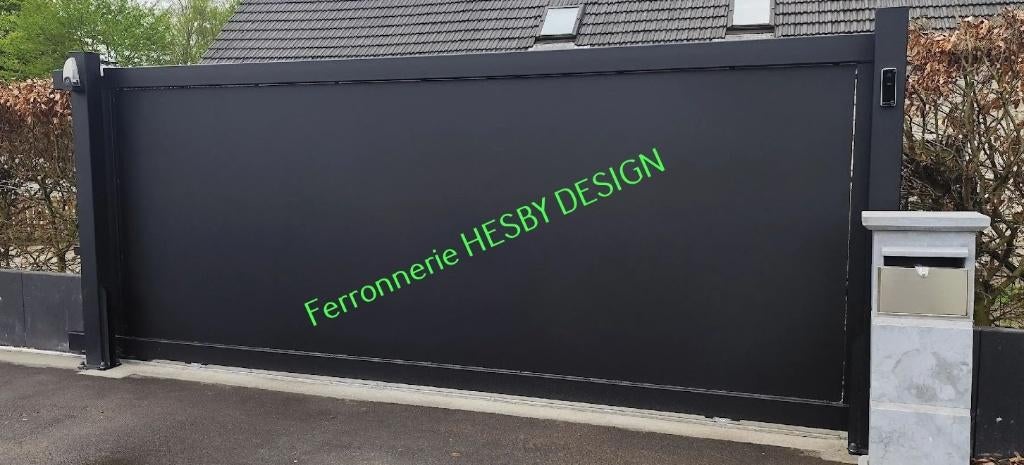 portail Coulissant ,battant neuf qualité prix devis gratuit, Jardin & Terrasse, Clôtures de jardin, Neuf, Porte du jardin, Autres matériaux