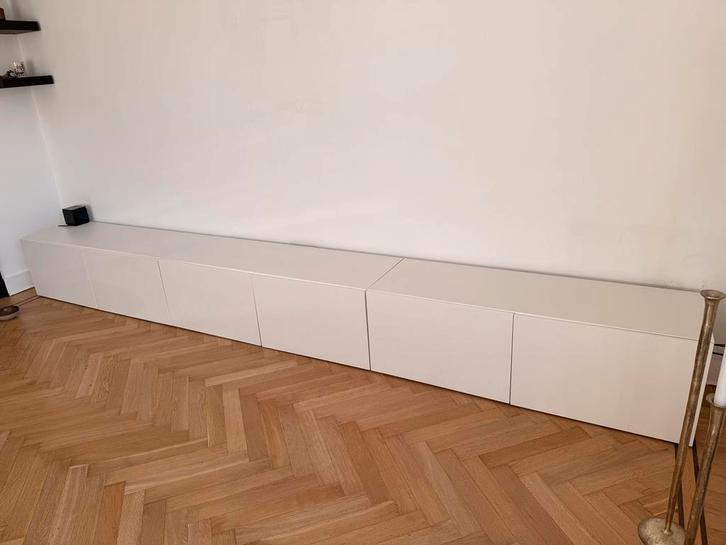 3x ikea besta, Huis en Inrichting, Kasten |Televisiemeubels, Zo goed als nieuw, Ophalen