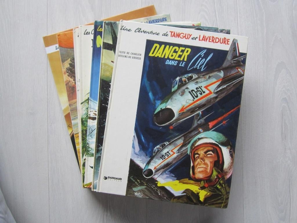 Tanguy et Laverdure - 5,00Eur / pièce, Meerdere stripboeken, Ophalen of Verzenden, Zo goed als nieuw, J-M Charlier