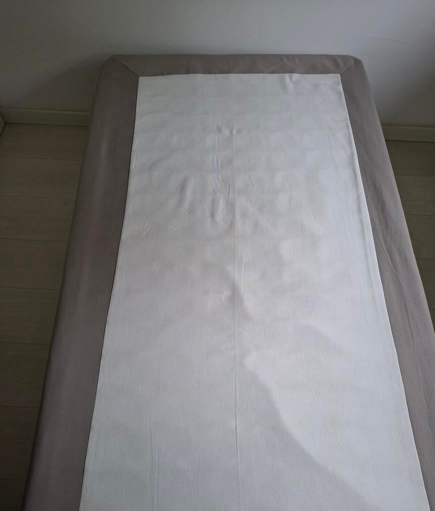 Boxspring 90×200 van ikea, Ophalen, 90 cm, Eenpersoons, Zo goed als nieuw