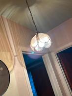 Vintage, glazen hanglamp, Ophalen, Zo goed als nieuw, Glas, Vintage