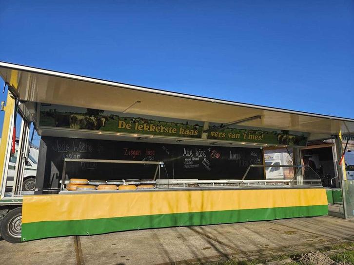 de vries - 1994 - JV 3500 - - Camion de vente de fromages, Autos : Divers, Remorques, Utilisé