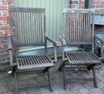 Tuinstoelen, Ophalen, Gebruikt, Hout, Inklapbaar