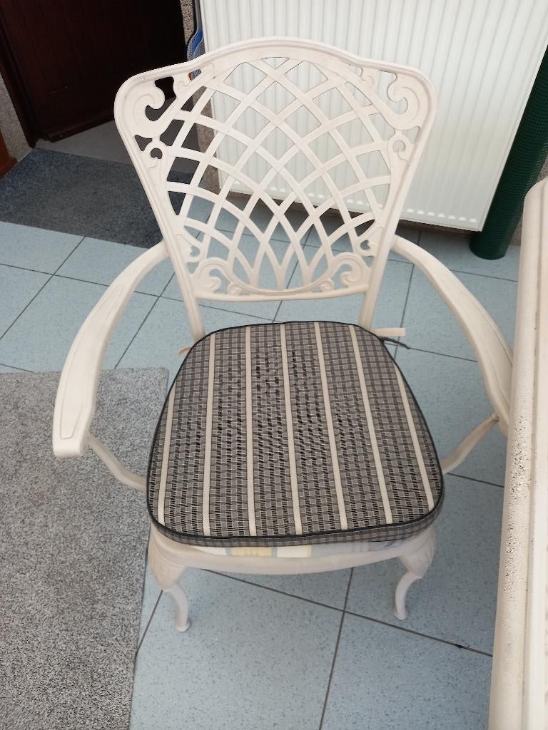 Tuinset, Ophalen, Meer dan 8 zitplaatsen, Aluminium, Zo goed als nieuw