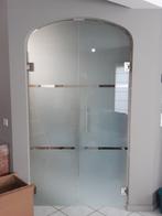 double porte d interieur en verre, Bricolage & Construction, Enlèvement, Comme neuf, Autres types, Verre de sécurité