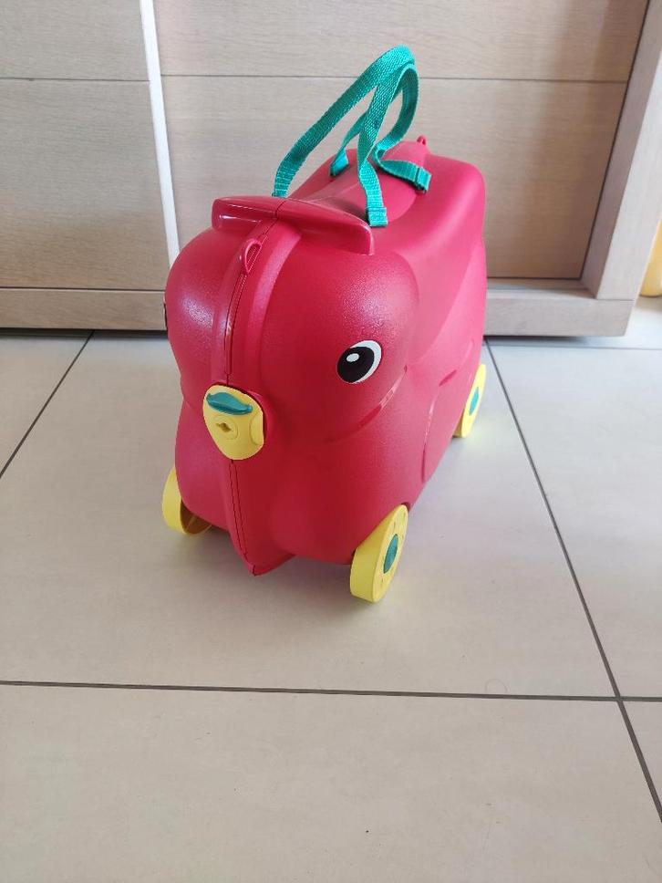 Kinderreiskoffer Anuna Eendje - nieuw, Bijoux, Sacs & Beauté, Valises, Neuf, Plastique dur, Moins de 50 cm, Moins de 35 cm, Roulettes