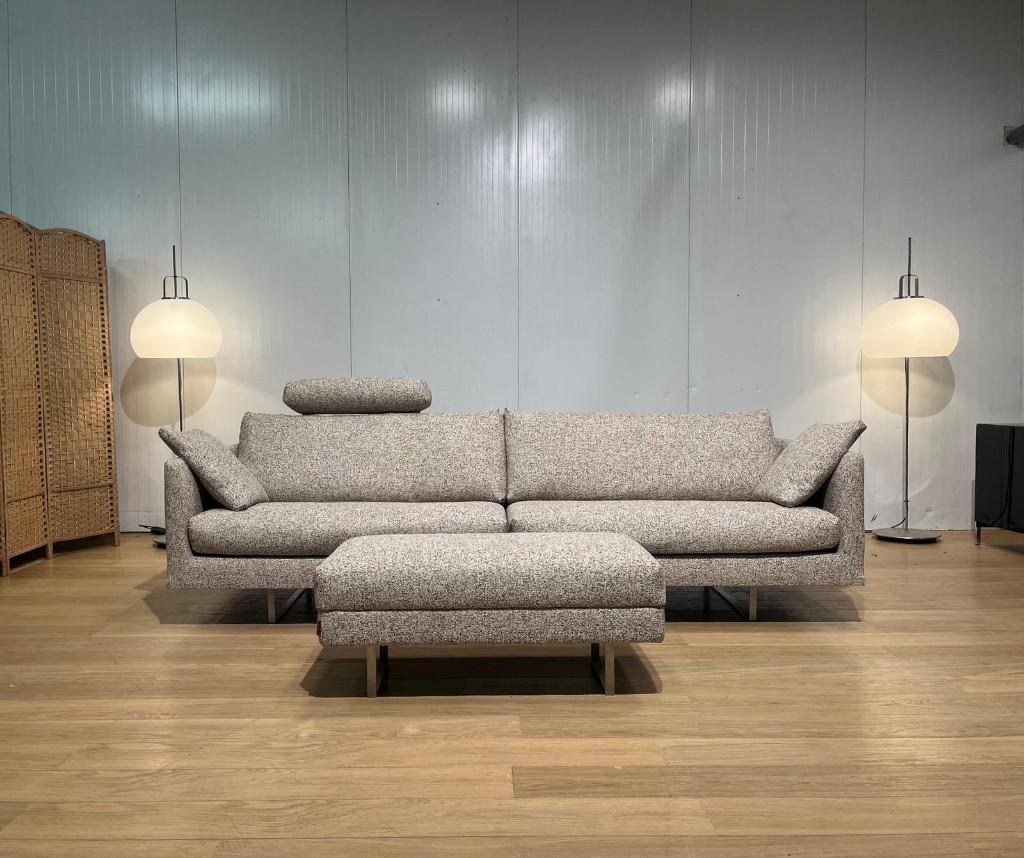 NIEUW Montis Axel 4-Zits + Hocker + GARANTIE NP €9.000, Nieuw, 75 tot 100 cm, Ophalen of Verzenden, Rechte bank