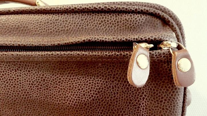 valies reiskoffer Brics, Handtassen en Accessoires, Koffers, Zo goed als nieuw, Leer, 70 cm of meer, 45 tot 55 cm, Uitschuifbare handgreep