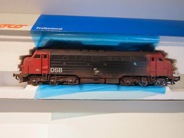 7 Diesellocomotieven Roco Nohab zelfbouw DC analoog, Hobby en Vrije tijd, Modeltreinen | H0, Zo goed als nieuw, Locomotief, Gelijkstroom