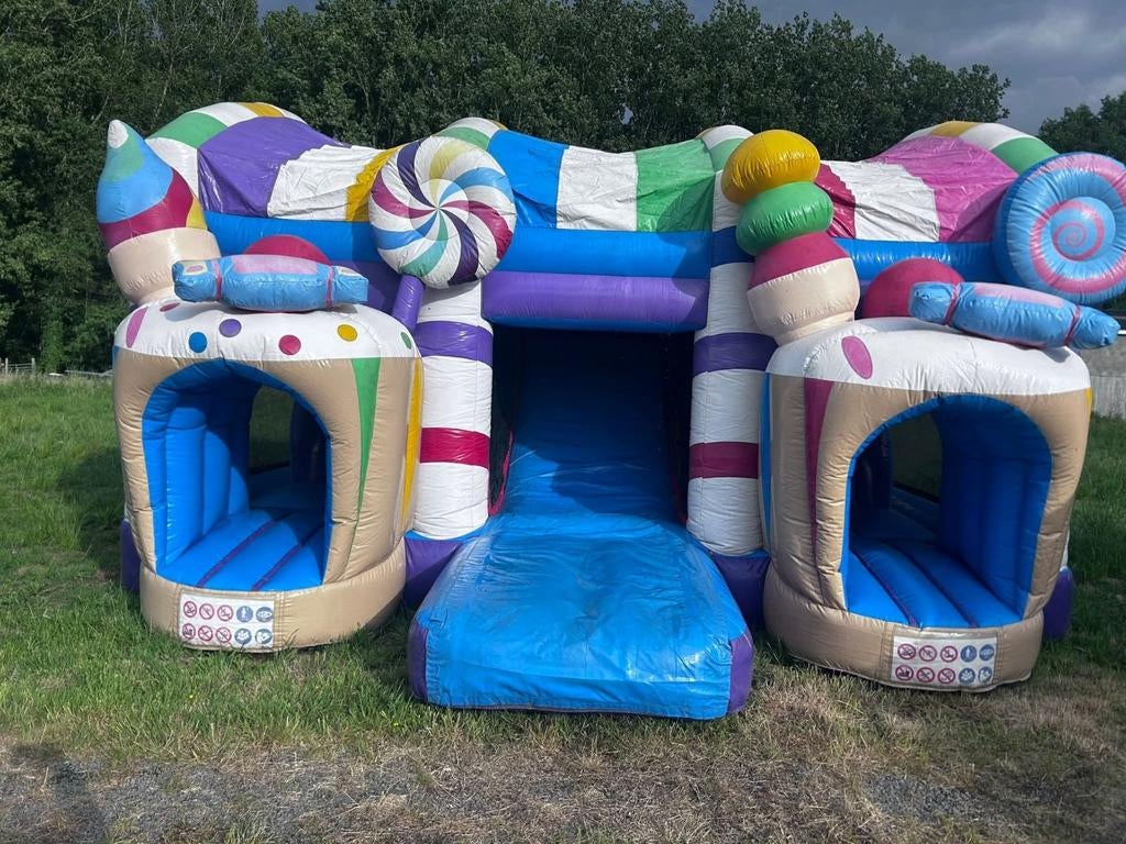 Springkastelen te huur., Enlèvement