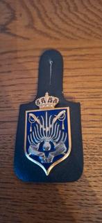 Breloque Militaire Gd / Rijkswacht, Collections, Enlèvement ou Envoi, Gendarmerie, Emblème ou Badge