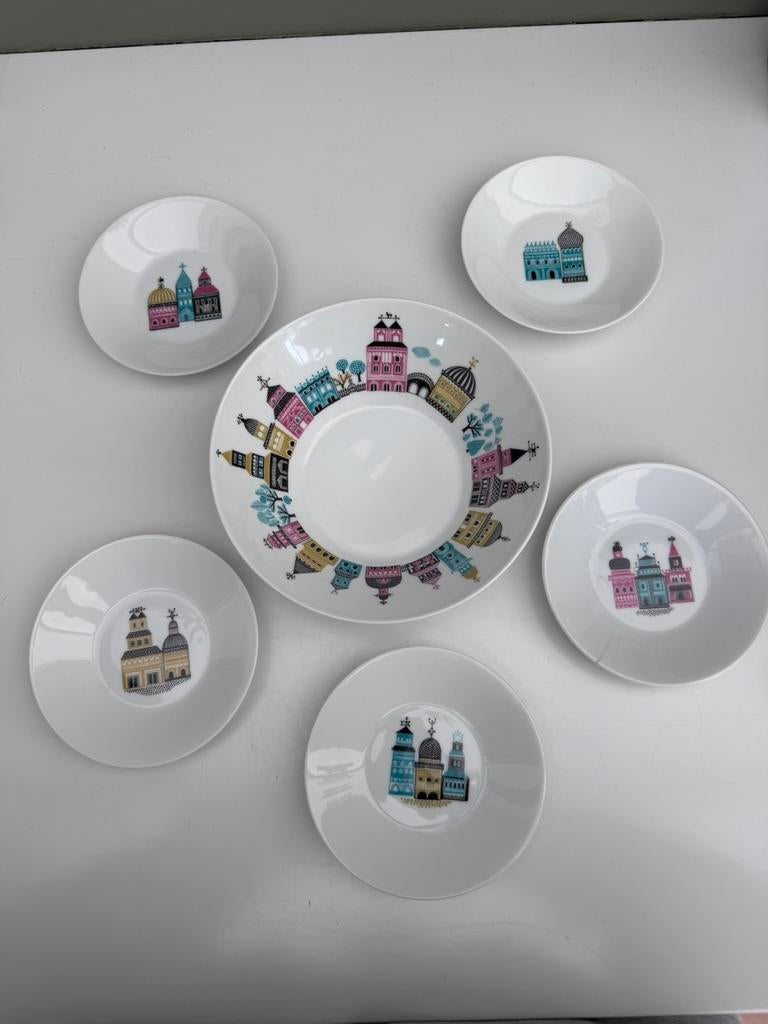 Melitta Cathedral set, Huis en Inrichting, Keuken | Servies, Gebruikt, Kom(men), Overige stijlen, Porselein, Ophalen of Verzenden