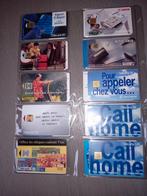 10 stuks telefoonkaarten Frankrijk lot 91T, Verzamelen, Telefoonkaarten, Ophalen of Verzenden