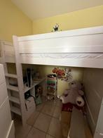 Lit surélevé enfant 90x200 avec armoire et rangements, Enlèvement, Comme neuf