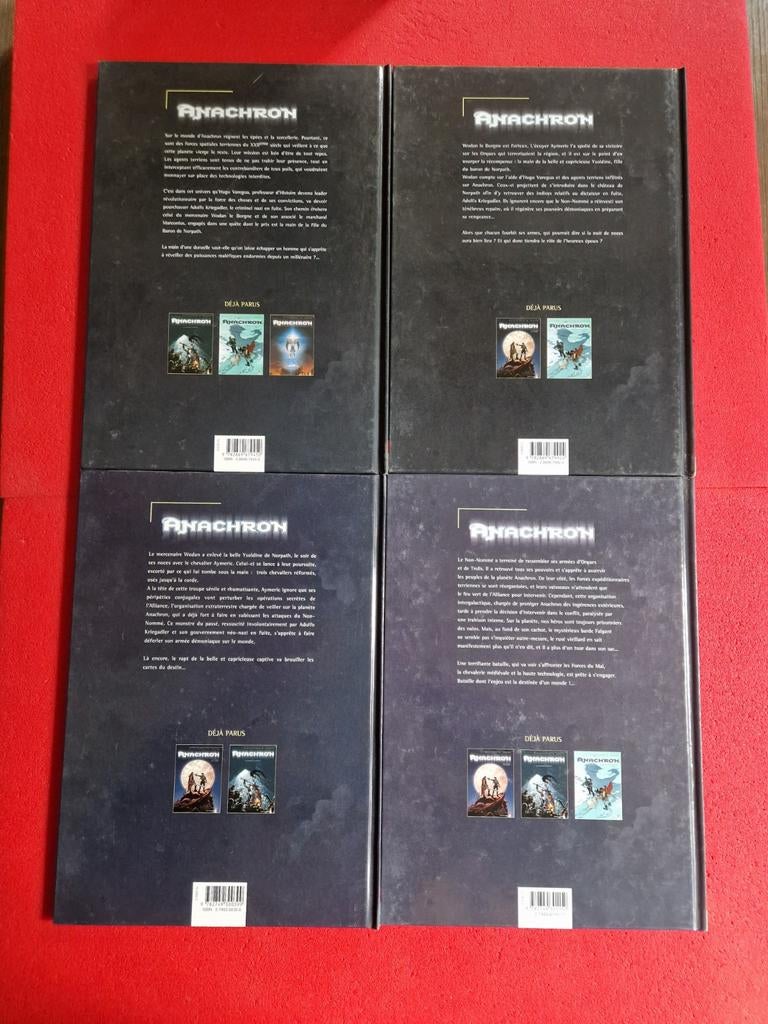 Bd anachron 1 à 4, Enlèvement ou Envoi