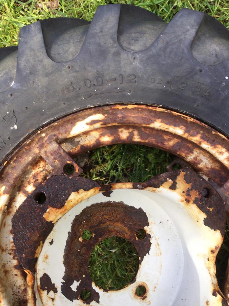 Wielen motoculteur 12 inch, Ophalen of Verzenden