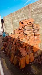 Partij Pottelberg Courtrai dakpannen, Pierre ou Argile, Enlèvement, Utilisé, Rouge